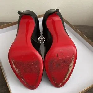 新品✨ルブタンROUCOULOUCOU 100 NAPPA SHINY　37.5 Christian Louboutin ROUCOULOUCOU 100 NAPPA SHINY Heel EU